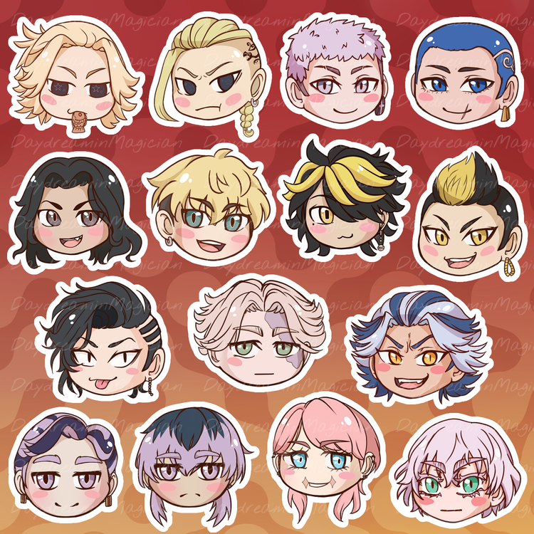 Tokyo Revengers Stickers