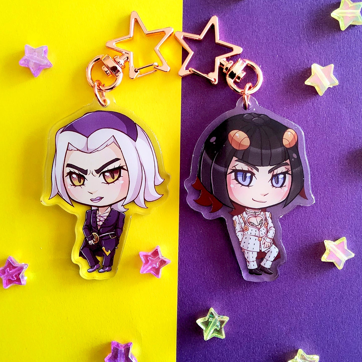 JJBA Characters Charms