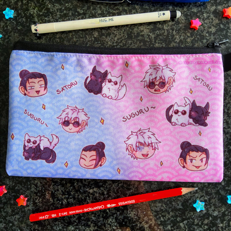 JJK Geto & Gojo Pencil Case | SatoSugu | Jujutsu Kaisen