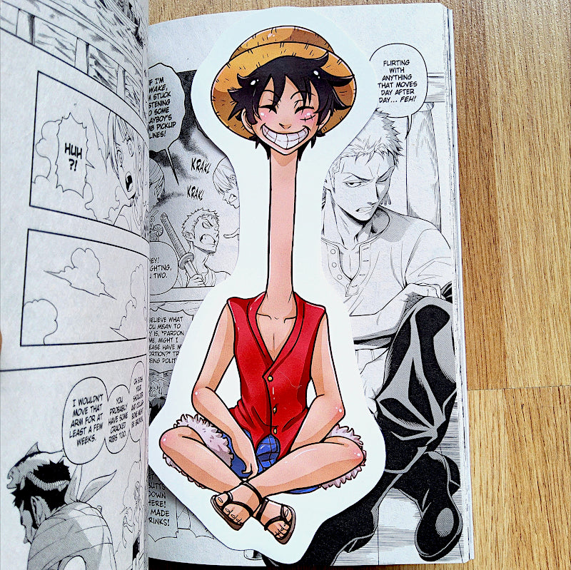 One Piece Luffy Bookmark