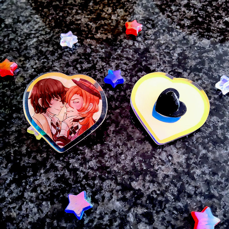 Soukoku Holo-Acryl Pin