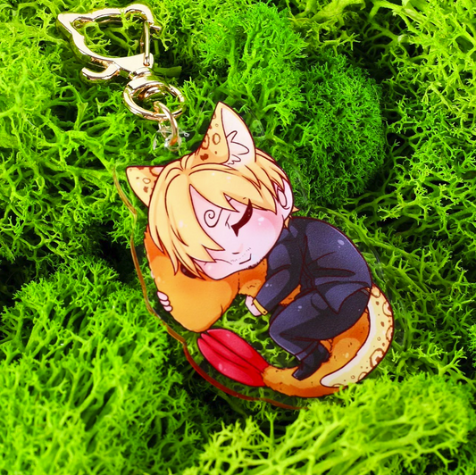 One Piece Neko Sanji Charm